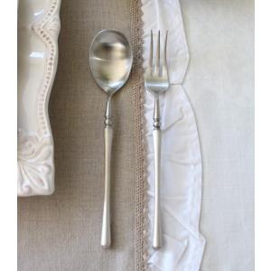 PARIS デザートカトラリー シルバー ケーキフォーク ティースプーン