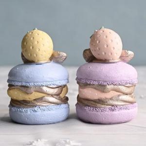 パステルケーキ マカロン 置物 ケーキ オブジ...の詳細画像3