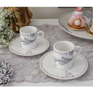 TIFFANY&Co.（ティファニー） フローラル デミタスカップ＆ソーサー