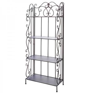 期間限定最安値】アンティーク調 大型 ブック シェルフ ラック