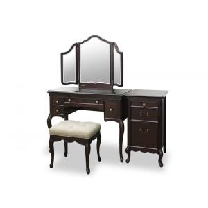 東海家具工業 ドレッサー スツール 東海家具 アンティークホワイト 白