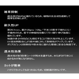 砂利専用 砂利下 防草シート 1.1×10m ...の詳細画像1