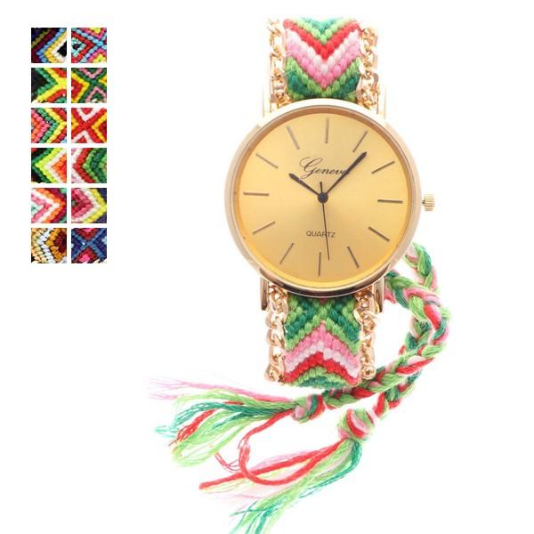 ミサンガウォッチ 腕時計 ミサンガ ブレスレット レディース カジュアル セール　20220818s