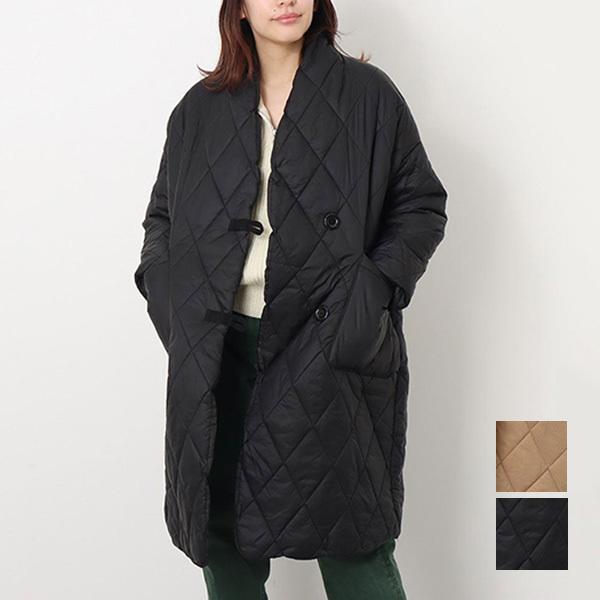 キルティングコート ジャケット ブルゾン ロング丈 長袖 中綿 秋 冬 春 アウター レディース セ...