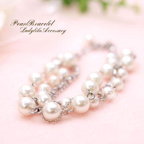 パール ブレスレット パーティー セール　20220818s