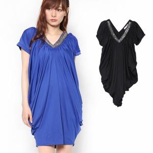 パーティードレス パーティドレス 結婚式 披露宴 謝恩会 袖つき 袖付き 袖あり ミニ ドレス ワンピ 膝丈 コクーン マタニティ Ｌ サイズ カジュアル