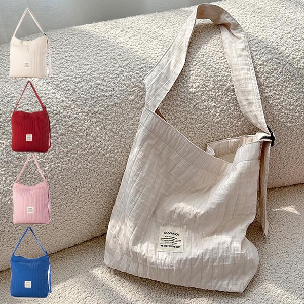 トートバッグ ショルダーバッグ 肩掛け 斜めがけ 布 無地 A4 大きい バッグ 鞄 レディース