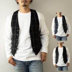 ベスト 秋 冬 ビジネス チェック柄 コーデ セットアップ スリーピース オフィス ユニセックス メンズ セール　20220818s｜styleblockmen