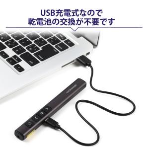 レーザーポインター NEO 充電式 ポインター...の詳細画像1