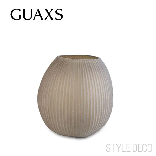 GUAXS ガクス フラワーベース NAGAA（M）SMOKEGREY スモーキーグレー 花瓶 キャ...