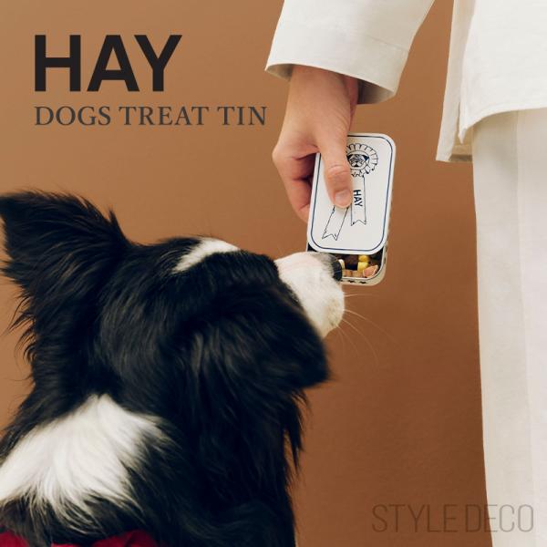 HAY DOGS DOGS TREAT TIN ペット トリーツケース おやつケース 犬 トリーツケ...