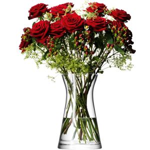 正規取扱販売店】LSA / LOTTA VASE ASH BASE CLEAR TLA2083（H36cm