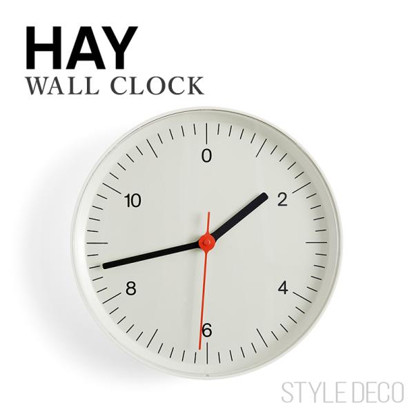 ヘイ HAY ウォールクロック Wall Clock 直径 Φ26.5cm 壁掛け時計 掛け時計 ス...