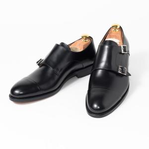 Cordwainer | コードウェイナー DANNY モンクストラップ ブラック ビジネスシューズ｜styleedition-y