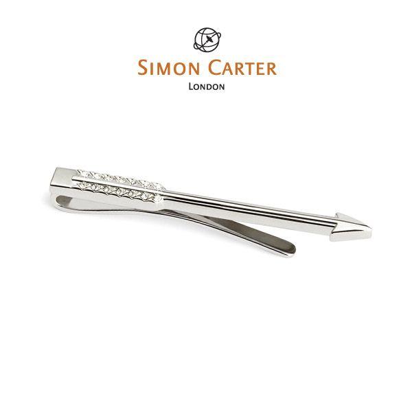 サイモンカーター　ネクタイピン　意中のあの子を射止める矢モチーフのデザイン  ♪ タイピン