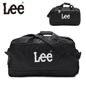 Lee (リー) ボストンバッグ Leeロゴ刺繍 軽量多機能 ダブルフェイス 2WAY 約50L｜styleism スタイルイズム