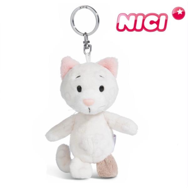 NICI(ニキ)【正規商品】BB ラブキャット キュート 10cm nici キーホルダー猫 バッグ...