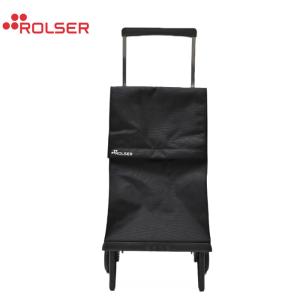 ROLSER ロルサー   ROLSER ロルサー折りたたみショッピングカート プレガマティック MF BK ブラック RS-100PL イデアポート 爆買 イベント