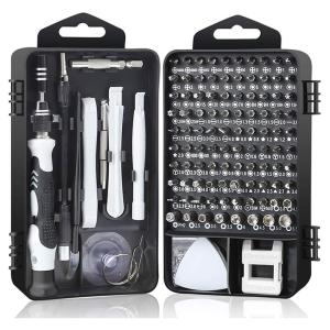 精密ドライバーセット 117 in 1 98種ビット 磁気ドライバー