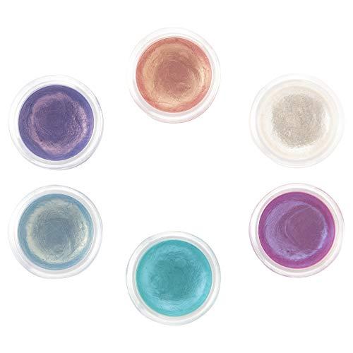 クサカベ(KUSAKABE) 水彩絵具 シャインパール固形水彩絵具 6色セット