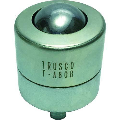 TRUSCO(トラスコ) ボールキャスター 切削加工品上向用 スチール製ボール T-A80B