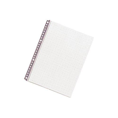 リヒトラブ クリヤーポケット B5S 26穴 10枚 グレー N2005グ