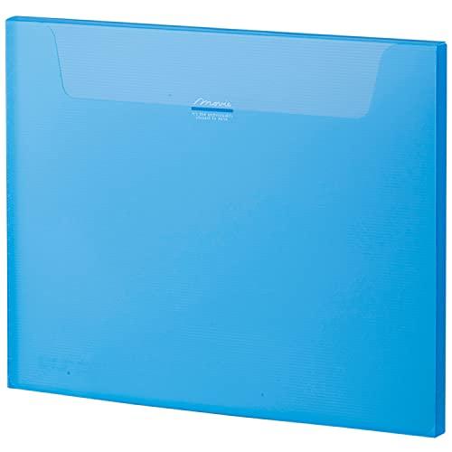 セキセイ ムービー キャリーファイル A4 ブルー MV-515F