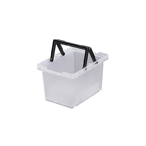 JEJアステージ 収納ボックス セパレートバスケット #45 クリア 日本製 アウトドア キャンプ ...