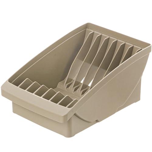 リッチェル キッチン収納 食器置き TOTONO(トトノ) 棚置き用 ディッシュスタンドR レギュラ...