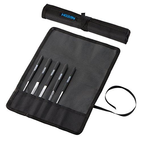 ホーザン(HOZAN) ヤスリセット ハードクロムメッキ 目詰まりしにくい 高耐久 5本組 上目58...