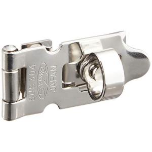 清水(Shimizu) ストロング掛金 ステン ポリ袋入 45mm