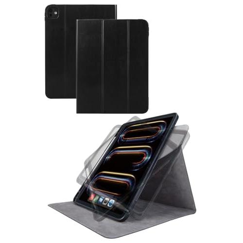エレコム ipad pro 11インチ (M4) 2024年モデル ケース 360度回転 好きな角度...