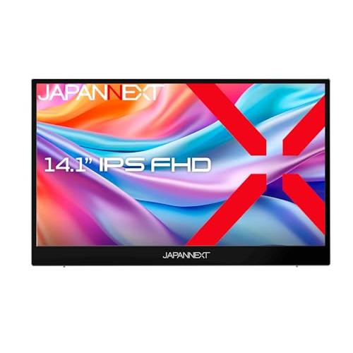 JAPANNEXT 14.1インチ モバイルモニター IPS パネル フルHD 1920x1080解...
