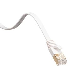 サンワサプライ LANケーブル CAT7 ウルトラフラット (2m) 10Gbps/600MHz ギガビット イーサネットケーブル ツメ折れ防止