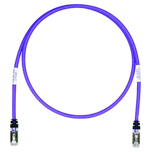パンドウイット シールド LANケーブル Cat6A プロ仕様 2m 紫 STP6X2MVL