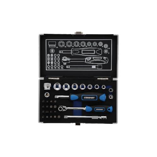 SIGNET(シグネット) 11121 1/4DR 31PC ショートソケット&amp;ビットセット(6角)...