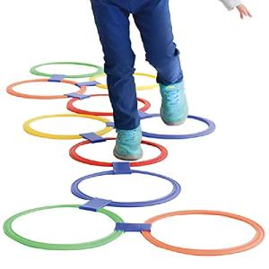 アーテック(Artec) ケンケンパリング 10本組 φ280mm 体育 運動 遊び 幼児 幼稚園 保育園 トレーニング 7629