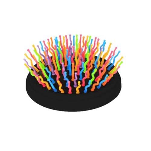 AiesLink(アイエスリンク) EYE CANDYレインボーボリュームSブラシコンパクトブラック...