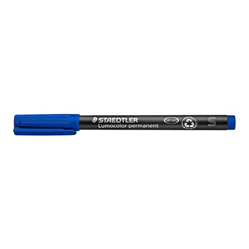 ステッドラー 油性ペン ルモカラー 超極細書き 青 10本 313-3