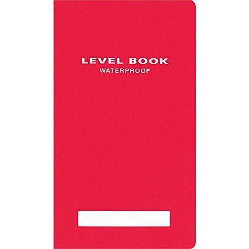 コクヨ(KOKUYO) ノート 測量野帳 ブライトカラー 耐水・PP表紙 30枚 赤 セ-Y31R