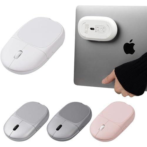 fromseed ワイヤレスマウス ホワイト 無線 ノートパソコン タブレット マグネット付 持ち運...