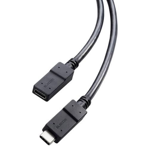 エレコム USB Type C 延長ケーブル 0.5m USB3.2(Gen1) 5Gbps PD ...