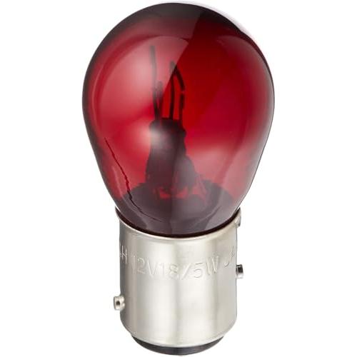 M&amp;Hマツシマ 電球 12V18/5W レッド S25 BAY15D 1個入 1P3404RE ライ...