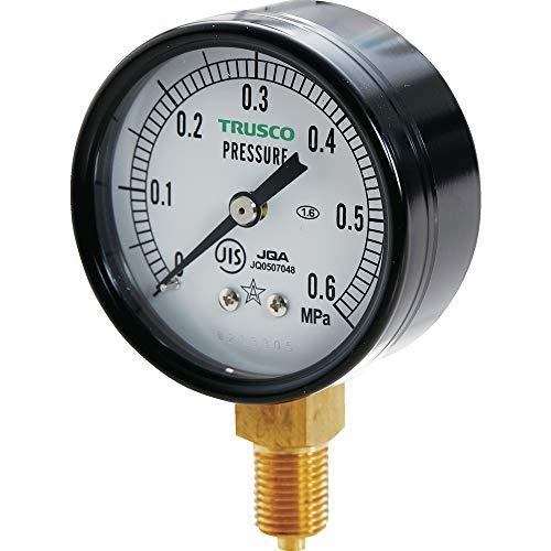 TRUSCO(トラスコ) JIS汎用圧力計A型60φ 圧力レンジ0.0~0.60MPa TPG60-...