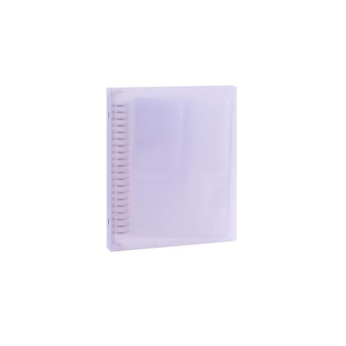 ナカバヤシ [my Pick] トレカバインダー A5サイズ/20穴/26P 200枚収納 バイオレ...