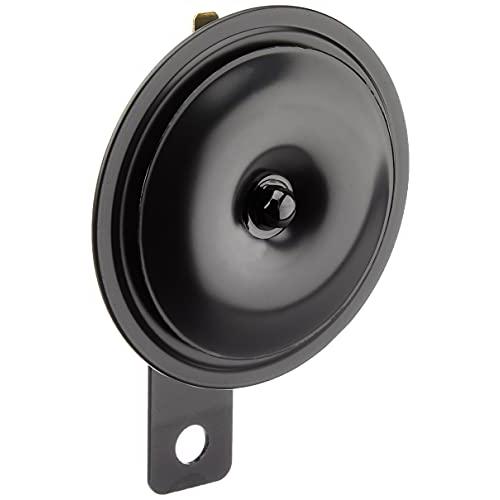 デイトナ(Daytona) バイク用 ホーン 12V φ80 取り付け穴φ8 低音タイプ ブラック ...