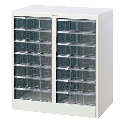 ナカバヤシ デスクサイドフロアケース A4書類収納 7段2列タテ AF-M14 シロ