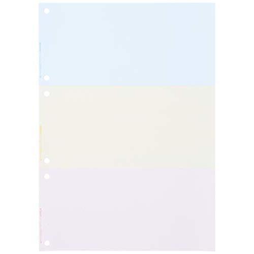 ヒサゴ FSC(R)認証 マルチプリンタ帳票 A4カラー3面6穴 1200枚入り FSC2013Z ...