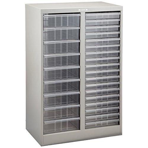 ナカバヤシ アバンテV2 フロアケース A4・27段(浅18x1+深9x1) ニューグレー AF-C...