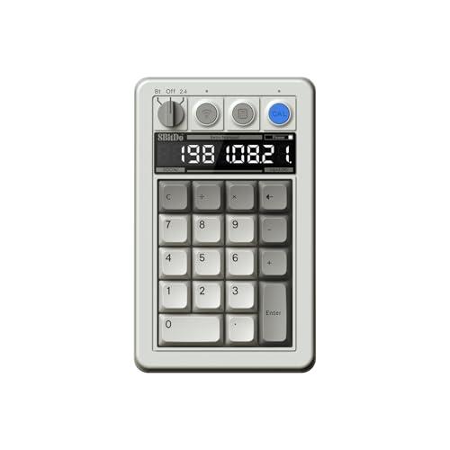 8BitDo レトロ 18 メカニカル テンパッド、電卓モードをサポート、Windows および A...